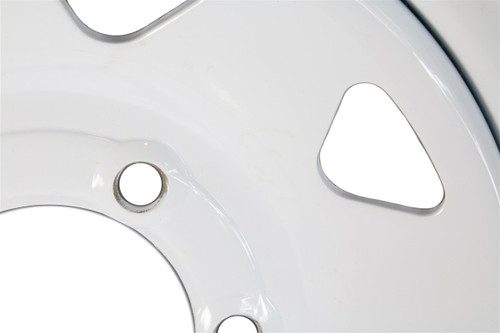 235/80R16 Radial Tire & 16" White Spoke Wheel 6 on 5.5"