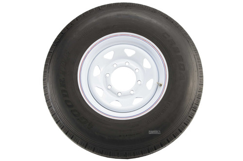 16" Goodride Radial Tire and Wheel - 235/85R16