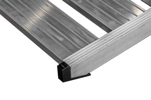 Deluxe Aluminum Hitch Carrier with Ramp - 400 lbs.