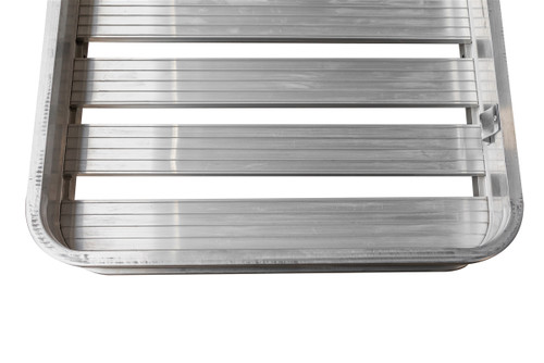 Deluxe Aluminum Hitch Carrier with Ramp - 400 lbs.