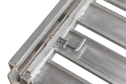 Deluxe Aluminum Hitch Carrier with Ramp - 400 lbs.