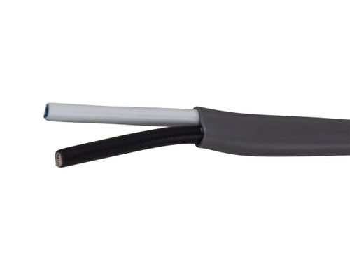 12 Gauge 2-Wire Jacketed Trailer Brake Cable - Per ft.