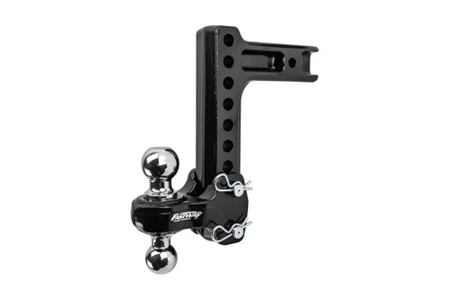 Adjustable Dual-Ball Mount 2-5/16" - 2" Ball - 10"Drop with 2.5" Shank