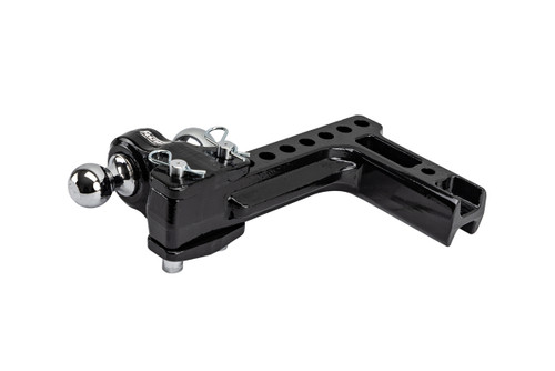 Adjustable Dual-Ball Mount 2-5/16" - 2" Ball - 10"Drop with 2.5" Shank