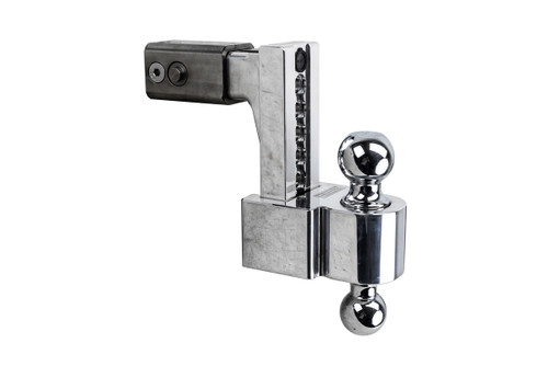 2-1/2" 6" Drop Adjustable Aluminum Ball Mount withintegrated locks 2" & 2-5/16" Balls