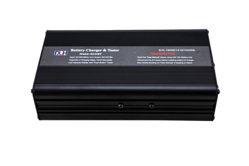 DLH Onboard Battery Charger with Charge Status Indicator 12 volt 18 amp