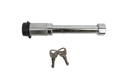 Draw-tite 5/8" Receiver Lock for 2-1/2"or 3" receivers - Chrome