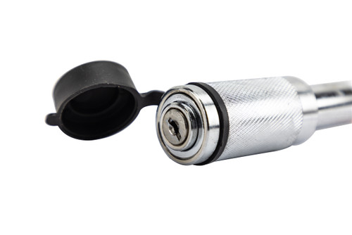 Draw-tite 5/8" Receiver Lock for 2-1/2"or 3" receivers - Chrome