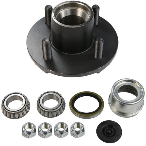 2,200 lb. 4 Bolt on 4" Idler Hub Complete Kit