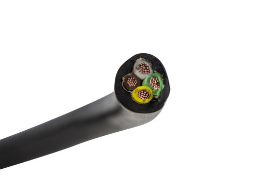 14 Gauge 4-Wire Jacketed Trailer Cable - Per ft.