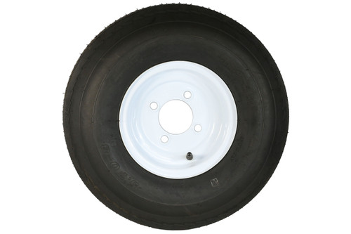 8" 5.70-8 Eco-Trail Trailer Tire & 4 Lug Wheel