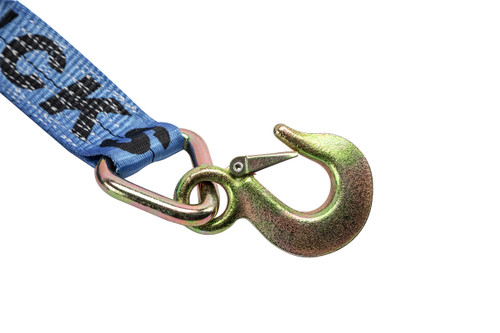 2"x20' 10,000 lb. Tow Strap with Forged Safety Snap Hooks