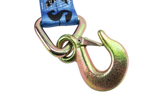 2"x20' 10,000 lb. Tow Strap with Forged Safety Snap Hooks