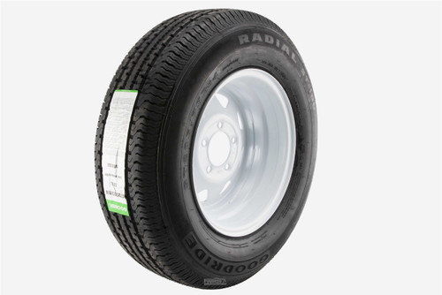 14" Goodride Radial Tire and Wheel 205/75R14