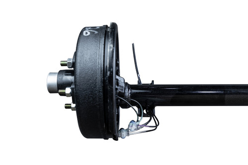 Built to Order Fayette MFG. 3,500 lb. Complete Trailer Axle - 4" Drop