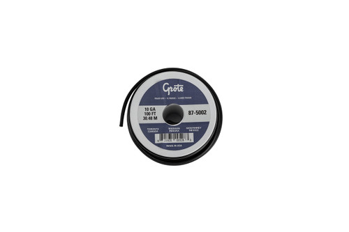 Grote 100 Ft. Roll of 10 Gauge Thermo Plastic Wire - Black