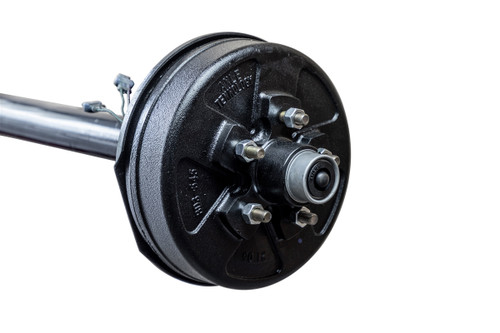 Built to Order Fayette MFG. 3,500 lb. Complete Trailer Axle - Straight