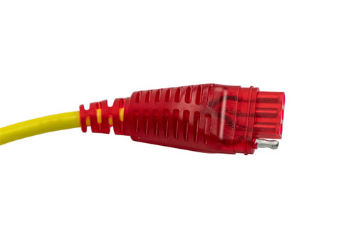 Hopkins 7RV to 4 Flat Flex-Coil Vehicle Plug Adapter with Nite-Glow