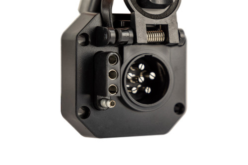 Hopkins Quick Install 6 Round / 4 Flat Vehicle Connector with 4-Flat Adapter & Wires