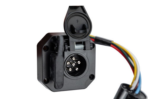 Hopkins Quick Install 6 Round / 4 Flat Vehicle Connector with OEM Plug