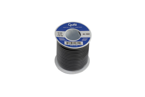 Grote 25 Ft. Roll of 14 Gauge Thermo Plastic Wire - Black