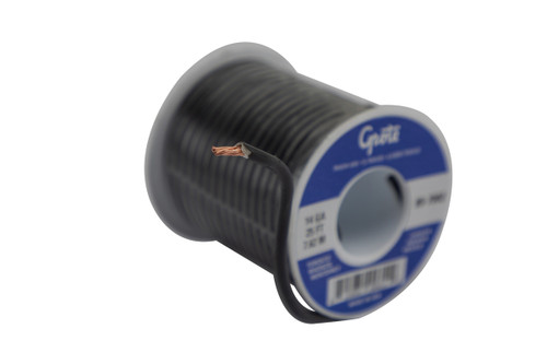 Grote 25 Ft. Roll of 14 Gauge Thermo Plastic Wire - Black