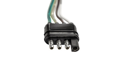 Hopkins 4 Flat Extension Cord (10ft.) with Dust Cap