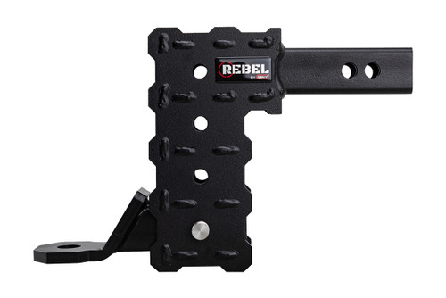 Rebel Lightweight 7" Drop Adjustable Ball mount - 5,000 lbs.