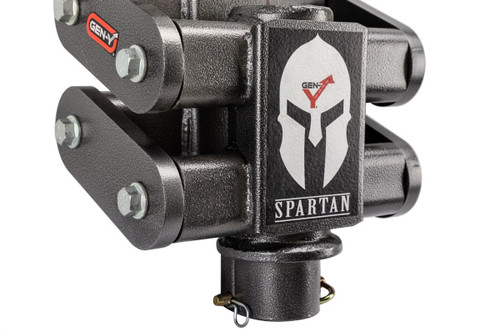 Gooseneck Spartan Torsion Coupler with 4" square tube - 30K