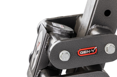 Gooseneck Spartan Torsion Coupler with 4" square tube - 30K