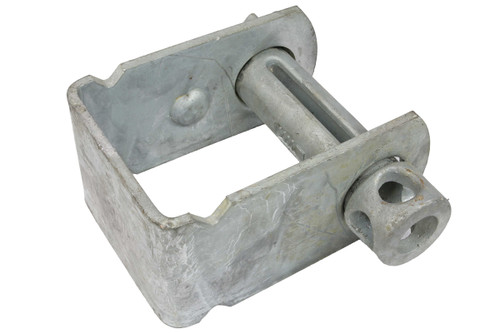 Sliding 4" Galvanized Webbing Winch