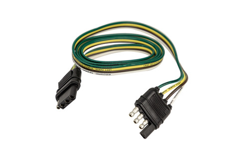 Hopkins 4 Flat Vehicle Plug Universal Kit with Converter