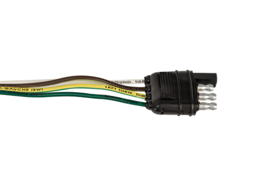 Hopkins 4 Flat Vehicle Plug Universal Kit with Converter