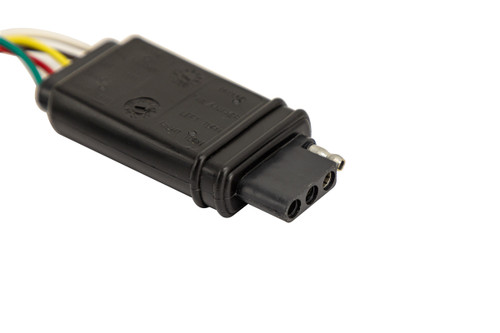 Hopkins 4 Flat Vehicle Plug Universal Kit with Converter