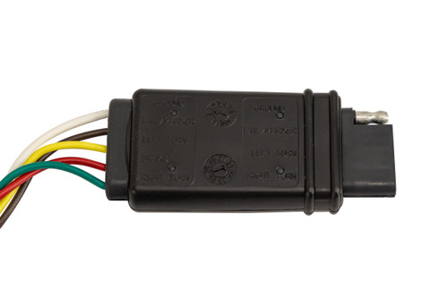 Hopkins 4 Flat Vehicle Plug Universal Kit with Converter