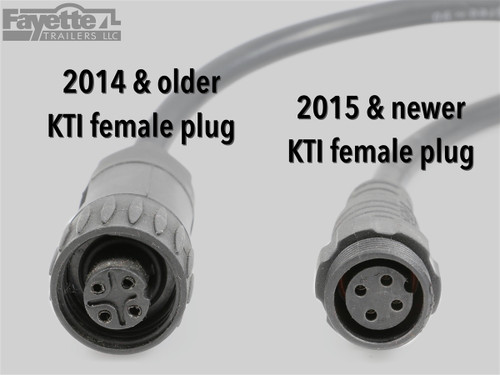 Pigtail to (Round) Male Plug 2014-older