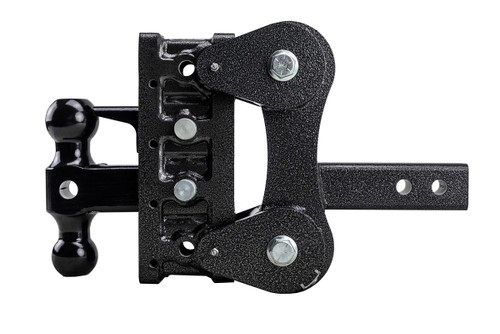 BOSS Torsion-Flex 10K 5" Drop Adjustable Ball Mount with 2" & 2-5/16" Versa-ball and Pintle Lock
