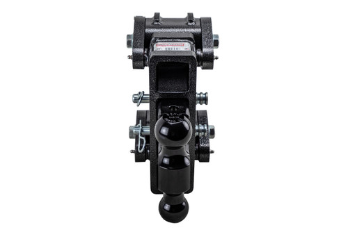 BOSS Torsion-Flex 10K 5" Drop Adjustable Ball Mount with 2" & 2-5/16" Versa-ball and Pintle Lock