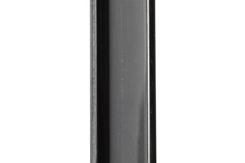 Steel C-Channel Slide Track - 6 FT - Raw