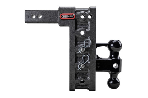Mega-Duty 16K 10" Drop/Rise Adjustable Ball Mount