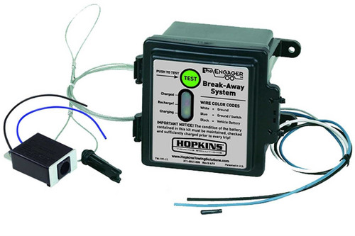 Engager Complete Trailer Break Away Kit Side Load