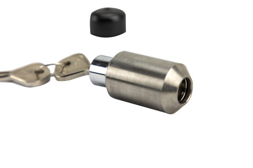 1/2" Receiver Lock for 1-1/4" receivers - Stainless