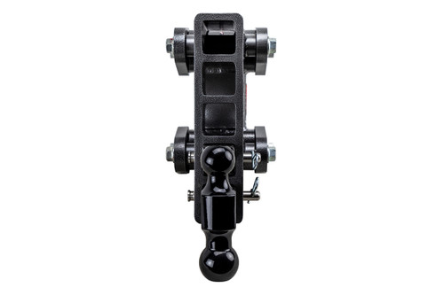 BOSS Torsion-Flex 2-1/2" 16K 7.5" Drop Adjustable Ball Mount with 2" & 2-5/16" Versa-ball and Pintle Lock