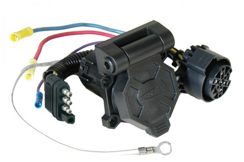 Endurance Quick Install 7 Blade Vehicle Connector with 4-Flat Adapter