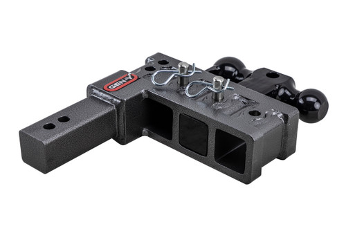 Mega-Duty 16K 7-1/2" Drop/Rise Adjustable Ball Mount