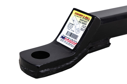 Cushioned Ball Mount 2" Drop - 14,000 lbs.