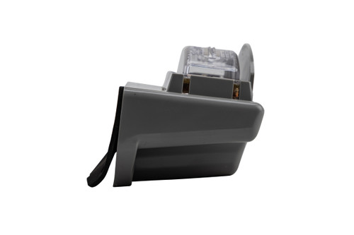 LED Snap in License plate light with gray bracket