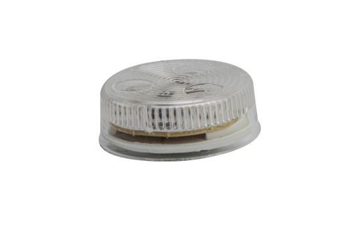 2" 4 Diode LED Clearance / Side Marker Light - Clear Lens / Red