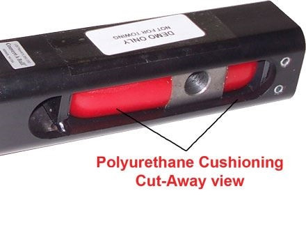 Cushioned Ball Mount 4" Drop - 10,000 lbs.