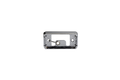 Chrome Mounting Bracket for Trailer Lights - Self Grounding